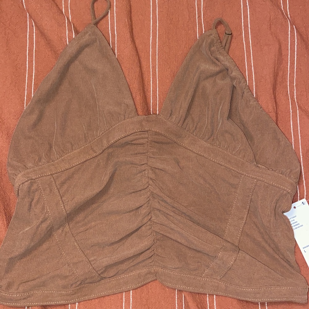 NWT Urban Outfitters Brown Tank Top